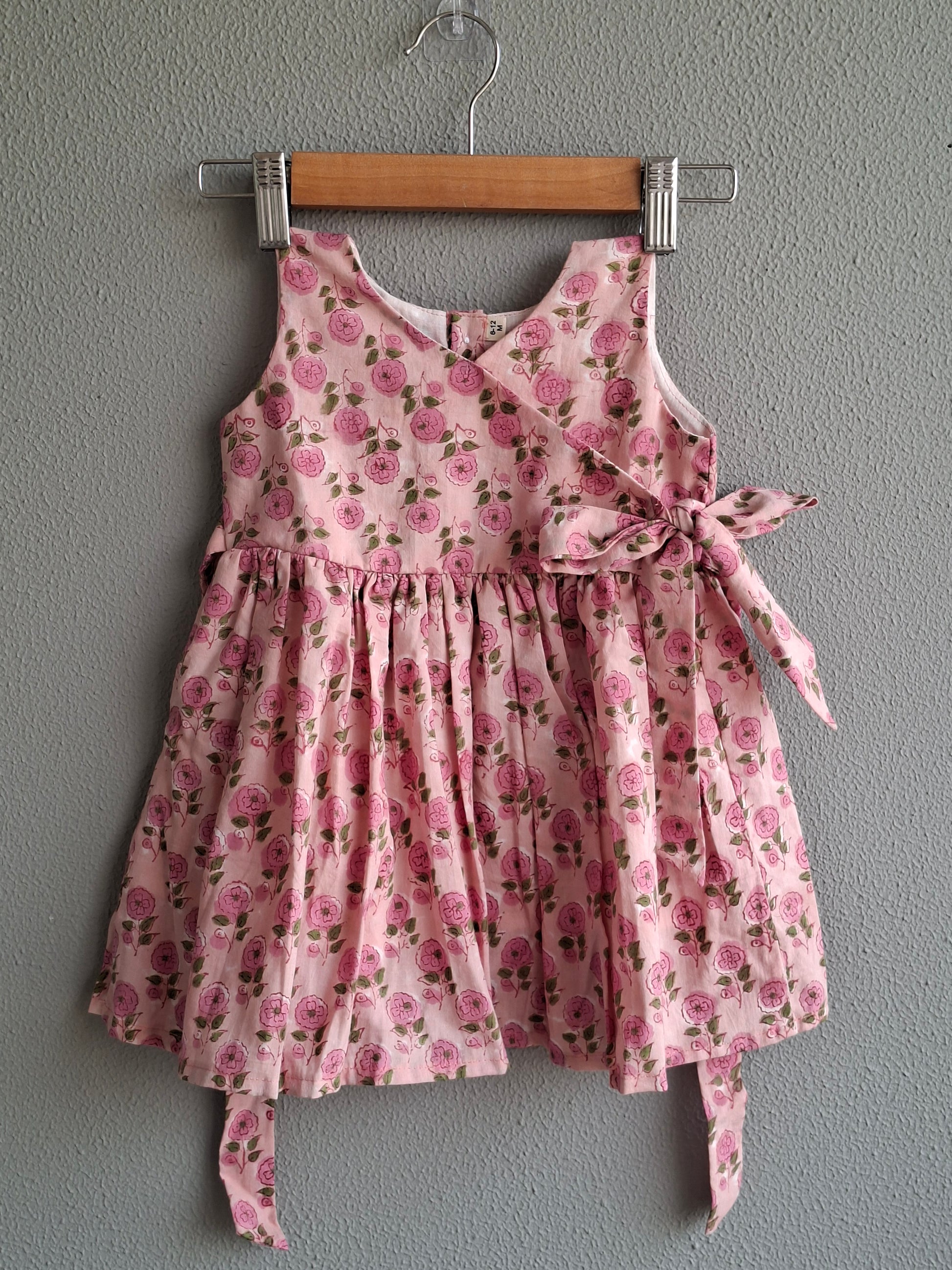 atibatti-pink-baby-girl-cotton-dress