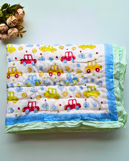 atibatti cotton baby quilt