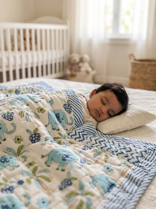 new born gift baby quilt
